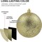 36pcs gold shatterproof Christmas tree balls for indoor/outdoor decor and events.